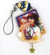 Lingetsu Sakuma "Ansanburu Stars! doces acrílico Chaveiro" limitado à China