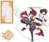 Kazamaki 祭里 ♂& Hanamozu Acrylic Stand "Ayakashi Triangle"