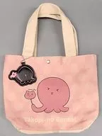 Tote Bag with Takoyaki (Pink) Charm "Original Crime of Takoyaki x Shimamura"