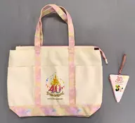 Cinderella Castle (40th Anniversary Logo) Tote Bag (w / Pouch) "40th Anniversary of Tokyo Disney Resort" Dream Go Round "Tokyo Disney Resort