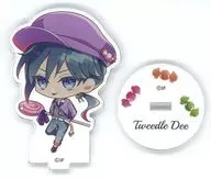 Tweedle-Dee (Alicia en el país de Spade ~ Wonderful White World ~) "Dessert de Otomate 2023 Chibi Character Acrylic Stand"