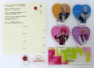 Message Card & Heart Shaped Acrylic Stand Set "Radian Tail" Dessert de Otomate 2023 Goods