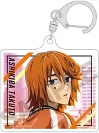 Takuto Asashi Kiba "YOWAMUSHI PEDAL LIMIT BREAK Trading Acrylic Key Holder Skajan"