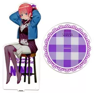 Nakano Nino Acrylic Stand "Eiga The Quintessential Quintuplets ×UNDERGROUNDCIRCUS 3rd" Switching Poncho Hoodie Purchase benefits