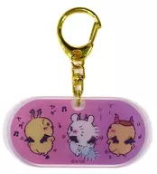 Gathering (Shimadachi) Tenshi-Shimaira-Chen! Lenticular Acrylic Key Holder "Chi-Kawa, something small and cute Tenshi-Shiman @ Tokyo Station"