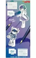 Edogawa Conan & Ai Haibara Pencil Arts Acrylic Stand Collection Vol. 4 "CASE CLOSED"