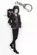 Ryunosuke Akutagawa x Bad Badtz-maru Acrylic Key Holder "BUNGO STRAY DOGS"