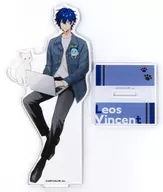 Leos Vincent Acrylic Stand "Virtual YouTuber Niji x Karaoke Manekineko ~ Holiday with cat ~"