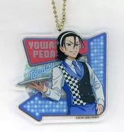 Jinpachi TODO "YOWAMUSHI PEDAL DinEr Cafe ×OTA ★ Lab CAFE Blind Acrylic Key Holder"