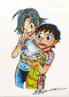 A5 Canvas Art "YOWAMUSHI PEDAL" on Mount Shinami and Onoda Sakamichi