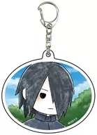 MY HOME IS SASUKE "BORUTO - Bolt -NARUTO NEXT GENERATIONS - Acrylic Key Holder 02. Graphic Art Illustration"