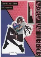 Makiba Mari Illustrias Acrylic Stand "POP UP SHOP feat. Evangelion to commemorate the release of the Shin Kamen Rider film"