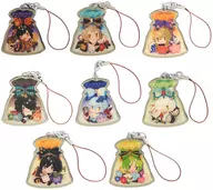 8-type set "100 sleeping princes & the kingdom of dreams Sweet Presents Trading Mini Gift Metal Charm" Animate Girls Festival 2016 Goods