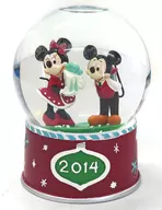 Mickey Mouse & Minnie Mouse (2014) Snow Dome "Disney" Limited Disney Store only