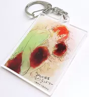 British Asuka & Sakuma Hiiragi Acrylic Key Holder "Light Novel Novel Minato Shoji Coin Laundry" Toranoana Paid Privilege