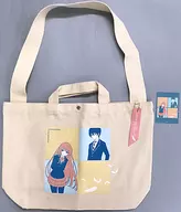 Mahiru Shiina & Shu Fujinomiya Tote Bag (with sticker) "The matter of ×Avail being made a useless person by the angel next door without realizing"