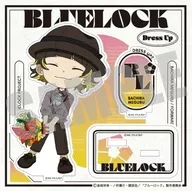 Hachiraku Mawari Acrylic Stand PARTY ver. "Blue Rock"