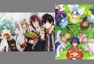 Collection of two sided B2 posters (eight fold) "Collar×Malice - Deep Cover - / Shadow Verse F" Animage July 2023 Attachment