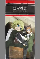 Original A3 Cloth Poster Tanya von deGrechev & ヴィクトーリヤ イヴァーノヴナ セレブリャコーフ "Childhood War Chronicle Blu-ray Box" Animate Purchase benefits