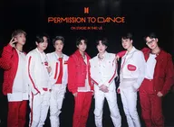 A2 poster BTS' "DIGITAL CODE BTS PERMISSION TO DANCE ON STAGE in THE US" BTS JAPAN OFFICIAL SHOP limited reservation privilege