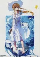 A3 Clear Poster Alice "KUJI Hikido SWORD ART ONLINE 15th Anniversary Online KUJI" C-8 Prize