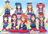 [A la Carte] A3 clear poster Aqours "LoveLive! Sunshine! Aqours World LoveLive! Blu-ray Memorial BOX" Animate Purchase benefits