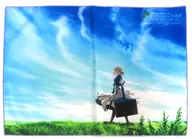 A3 Cloth Poster C Violet Ever Garden (walking in the blue sky) "Violet Ever Garden x Garden Museum Hiei"