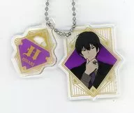 Kyoya Hibaku 2 Series Acrylic Charm "Maru KUJI Home Teacher Hitman REBORN!" Middle blessing 04