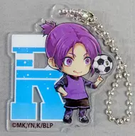 Reo Mikage "Blue Rock Trading Collect Acrylic Key Chain"