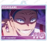 Komari KISHIGAMI "YOWAMUSHI PEDAL LIMIT BREAK TRADING Scene photograph Acrylic Key Holder"