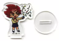 "Beyblade G Revolution Acrylic Puchi Stand 04. Graph Art Illustration"