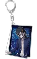 APHEX LOGAN ACRYLIC KEY HOLDER "SUPER DETECTIVE CASE BOOK RAIN CODE"