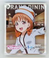 Chika TAKUMI "Love Live! Sunshine! Premium Shop Sub-Office LaLaport Numazu three dimensional Acrylic Key Holder LaLaport Numazu Spring Uniform Ver."