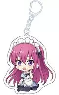 幕澤 Sakurahana Petanko Acrylic Key Holder "Goddess's Cafe Terrace"