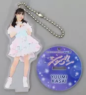 Yumi Kasai Solo Acrylic Stand Key Holder Pastel "Tsubaki Factory CONCERT TOUR ～ Shunkan ～"