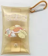 Pom Pom Purin Clear Multi-Pouch "Outing baby shark x Sanrio Character Claws"