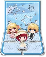 04. Aqua & Ruby & Arima Kana (childhood) acrylic diorama stand "Suki no Ko"