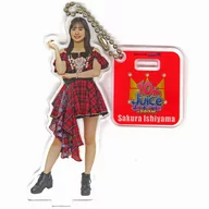 Akira Ishiyama Solo Acrylic Stand Key Holder A (Red Costume) "Juice=Juice 10th ANNIVERSARY CONCERT TOUR ~ 10th Juice at BUDOKAN ~"