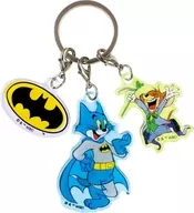 Batman 3 Charm Key Holder Mashup "TOM and JERRY"