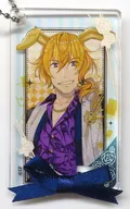 Elliot-March : "Alice in the Land of Spade ~ Wonderful White World ~ Trading Ribbon Tie Acrylic Plate Key Chain ~"