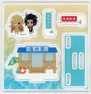 Shokuhou Misaki & 削板 Army Ba Acrylic Stand Plate "eeo KUJI A Certain SCIENTIFIC Railgun T" C Prize