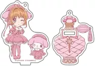 Kinomoto-zakura & My Melody Acrylic Stand Key Holder Perfume ver. "Cardcaptor Sakura x Sanrio Character Connectors"