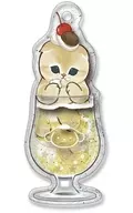 Pom Pom Pudding "mofusand× Sanrio Character Kuth's Soda Acrylic Key Holder"