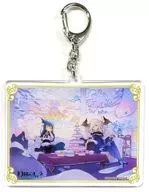 John & Mariacrylic Key Holder "KUJI Hikido John of the Phantom Day -SUNSHINE in the MIRROR - Online KUJI Ver. LoveLive! Days" D Prize