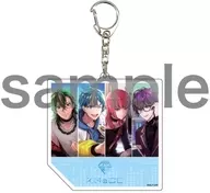 01. KNOcC Official Illustrated Decacrylic Key Holder "Technoloid Unison Heart"