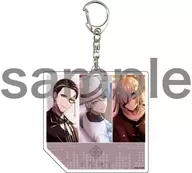 06. The Institution Gentleman Public Ilustração : Decaacrílico Keyring "Technoloyd Unison Heart"