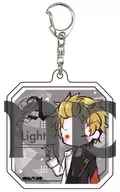 Light "Technoloide Unison Heart Acrílico Key Holder 01. Vol. 1 Graph Art Illustration"