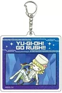 Kaizo & Yuna "Acrílico Key Holder Yu-Gi-Oh! Go Rush! 02. Graph Art Illustration"