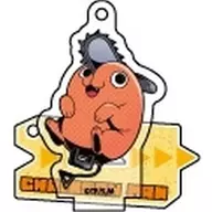 ポチタ "Chainsaw Man Stand Up! Acrylic Key Holder"