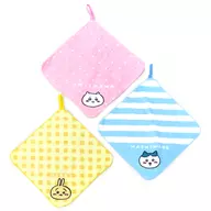 Collection (Little Kawa Pastel) Loop Towel 3-Pack "Little Kawa is Little Cute x Shimamura"